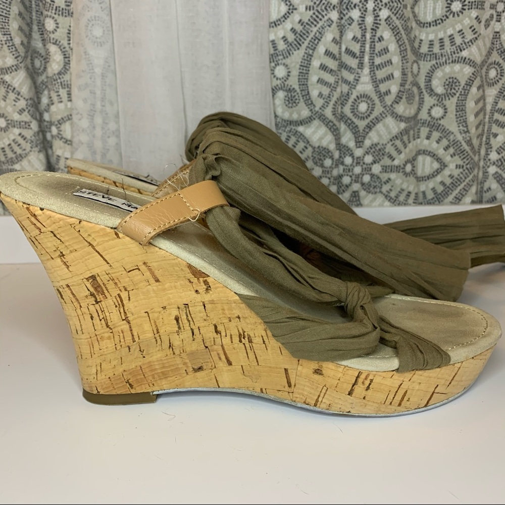 Steve Madden Cork Wedge Sandal